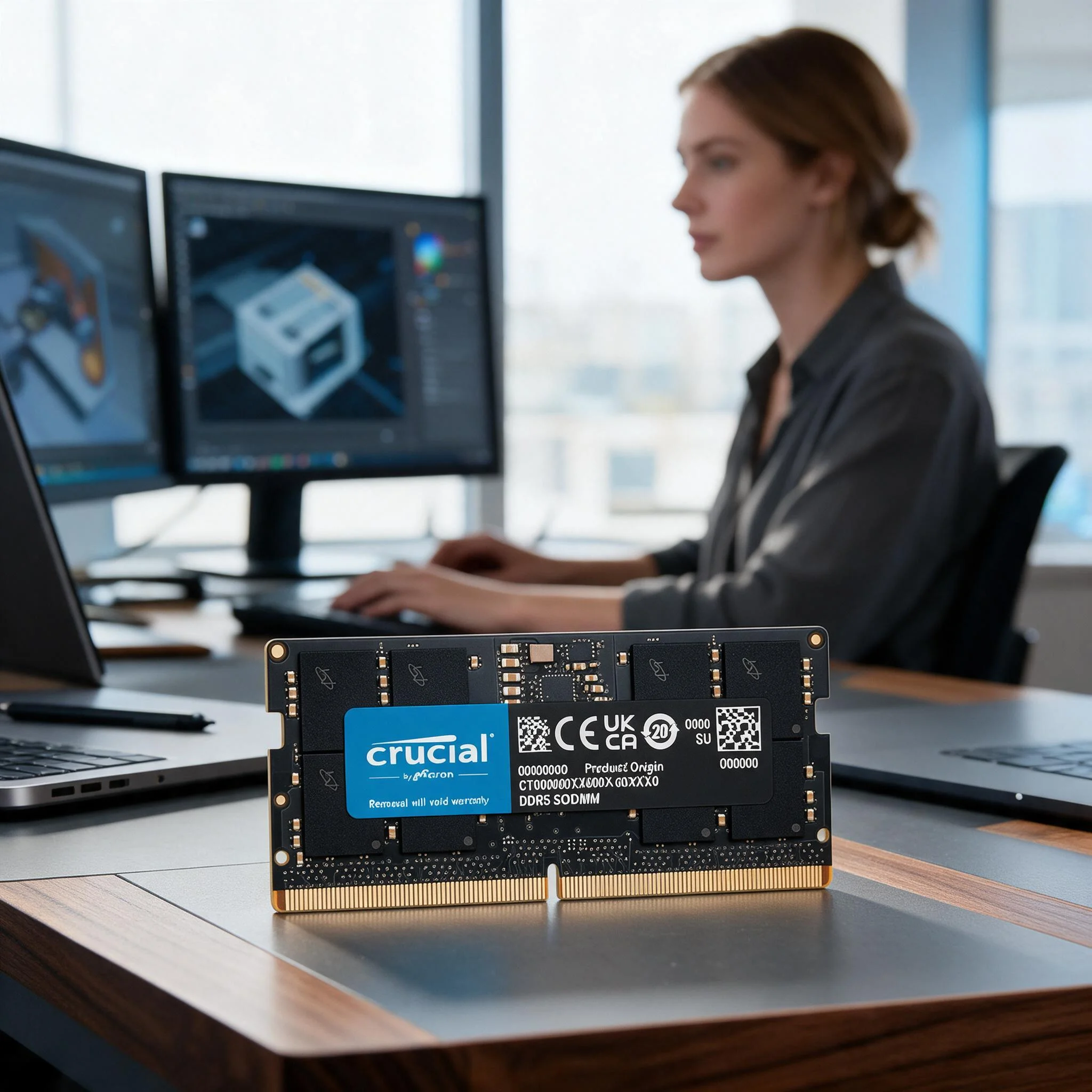 Memoria RAM Crucial DDR5 SODIM - Ddr5 4800Mhz reseña y precio