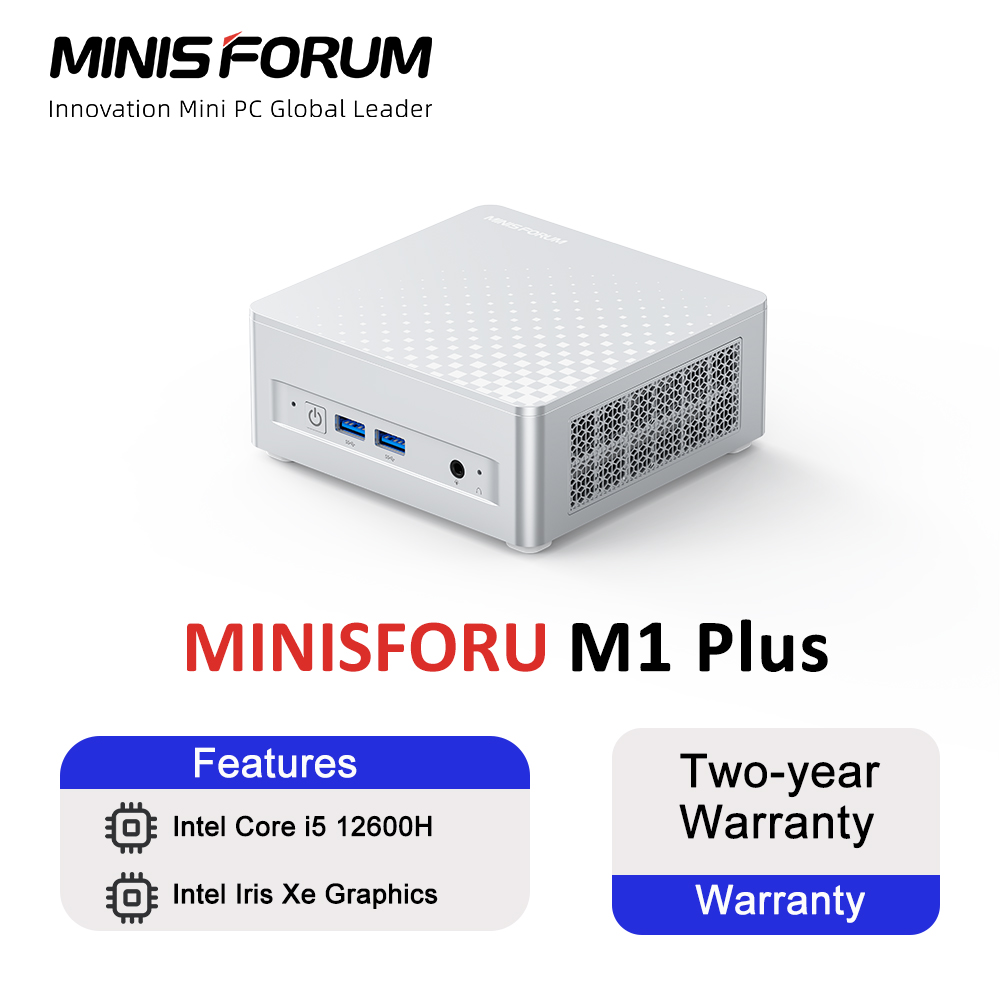 MINISFORUM M1 Plus, Mini PC co - Ddr5 4800Mhz reseña y precio