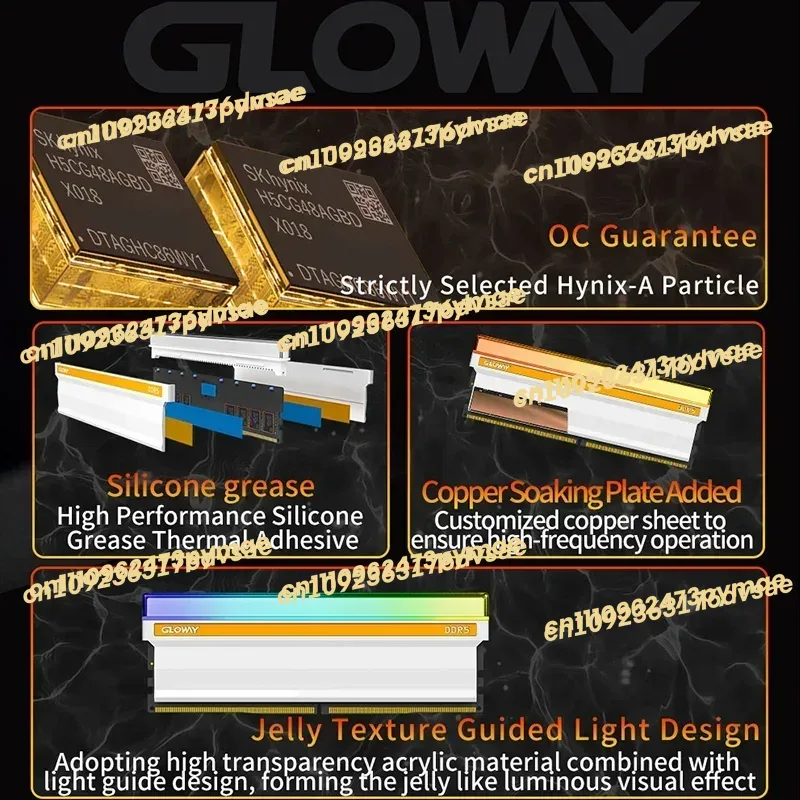 NUEVA Memoria RAM GLOWAY DDR5  - Ddr5 Rgb Ram reseña y precio