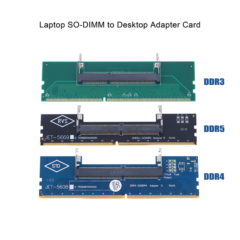 Adaptador de tarjeta SO-DIMM p - Ddr5 Laptop Ram reseña y precio