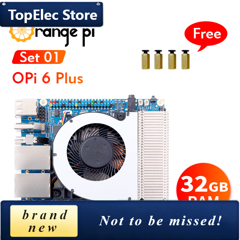 TopElec Orange Pi 6 Plus+Coole - Ddr5 32Gb reseña y precio
